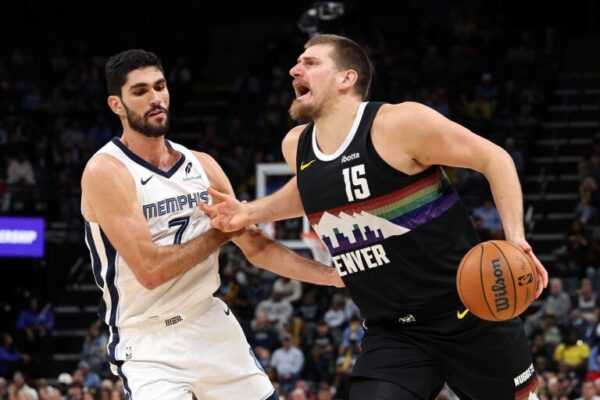Resultados da NBA: Nuggets vencem Grizzlies com triplo-duplo de Jokic resultados-da-nba:-nuggets-vencem-grizzlies-com-triplo-duplo-de-jokic